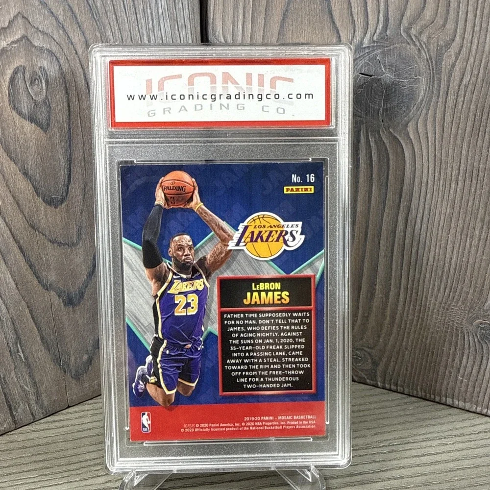 LEBRON JAMES - 2019 Mosaic‎ JAM MASTERS - Mint 9